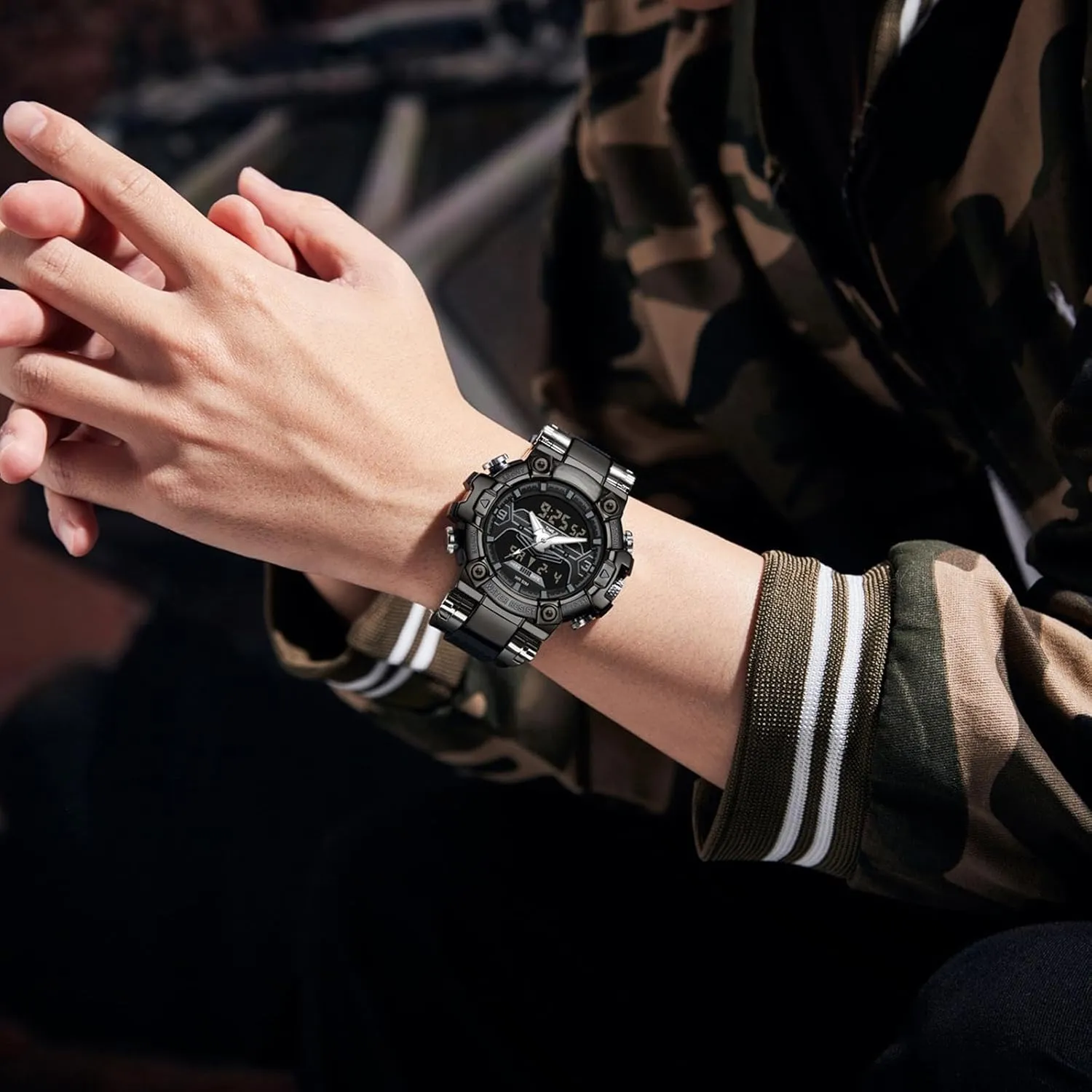 Duty Watch squat quickly peak circumstance daytime horticultural findtime Cool Designer Mens Watches Blue Large Face Mascul Relojes para Hombres Unique Electronics Sports Military Bolder Running Heavy 