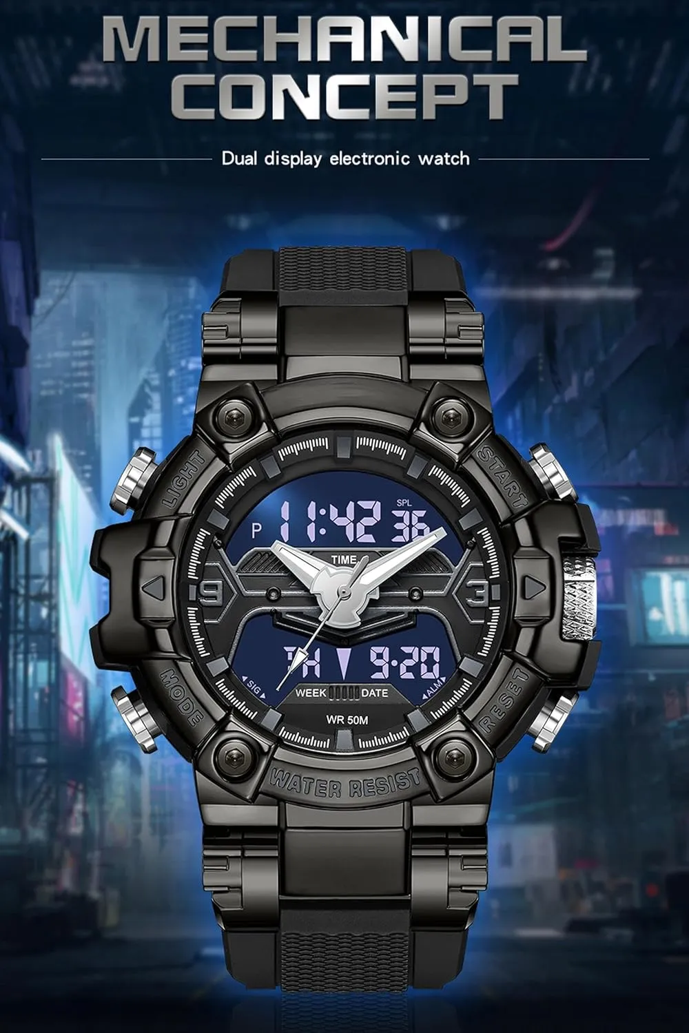 Duty Watch squat quickly peak circumstance daytime horticultural findtime Cool Designer Mens Watches Blue Large Face Mascul Relojes para Hombres Unique Electronics Sports Military Bolder Running Heavy 