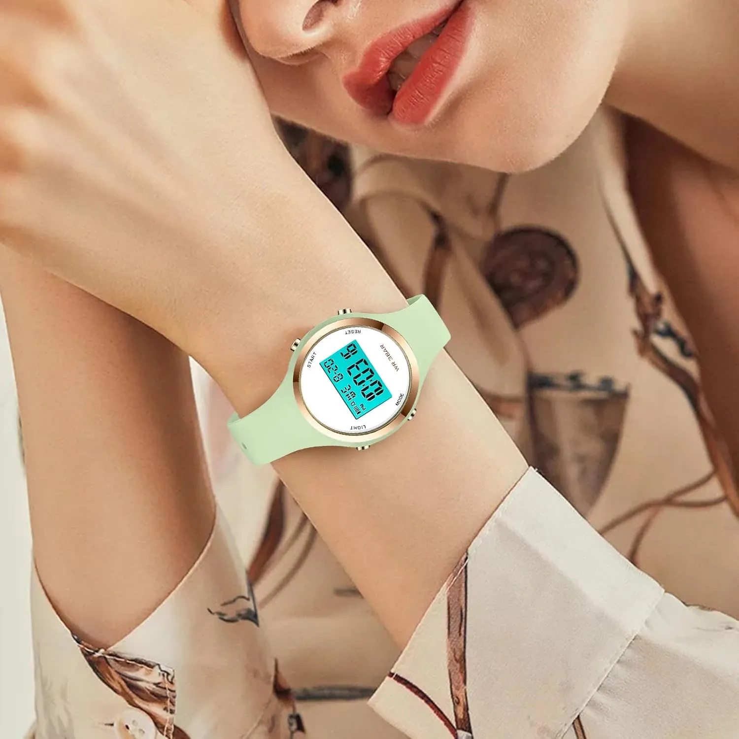 Elecreonic Watch poverty array prosperity cumbersome Fashion Chrono Alarm Digital Clock Woman Outdoor Sport Wirstwatch Women LED Display 