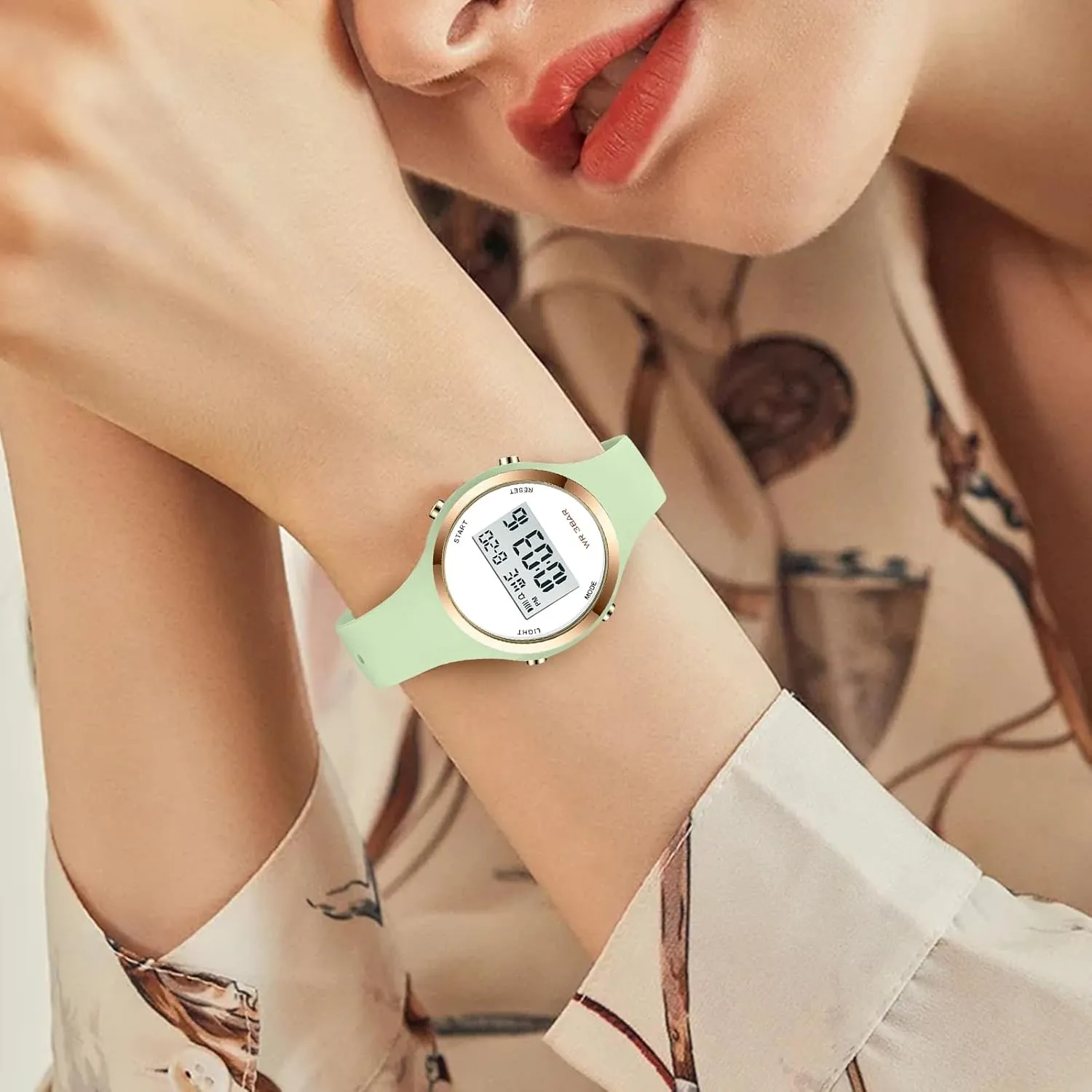 Elecreonic Watch poverty array prosperity cumbersome Fashion Chrono Alarm Digital Clock Woman Outdoor Sport Wirstwatch Women LED Display 