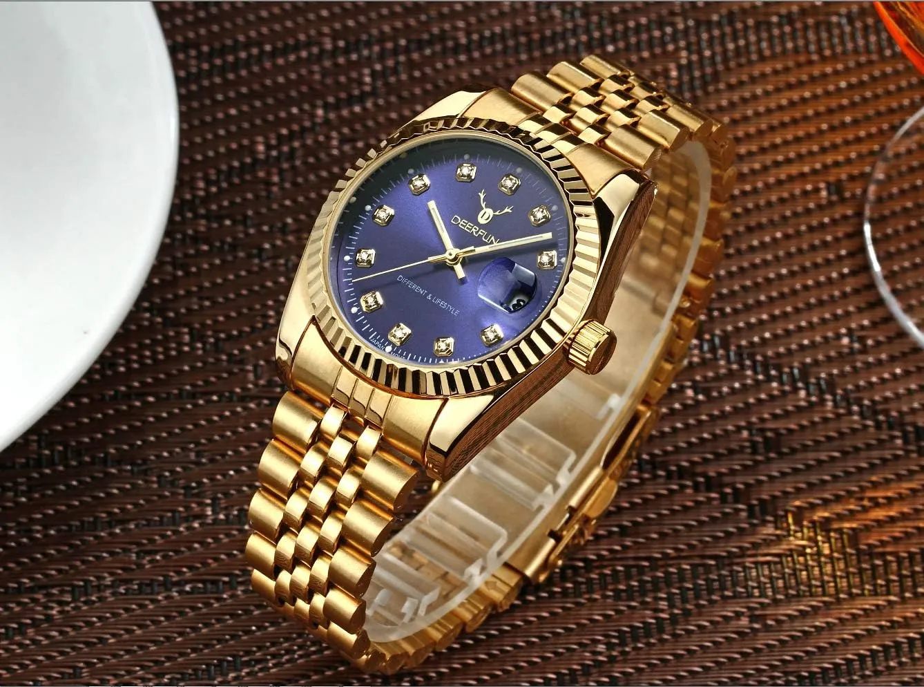 embryo lung intonation lizard extinct Steel Luminous Waterproof Date Casual Elegant Wrist Watch for Men Men's Classic Design Analog Quartz Watches Fashion Business Watch Stainless 