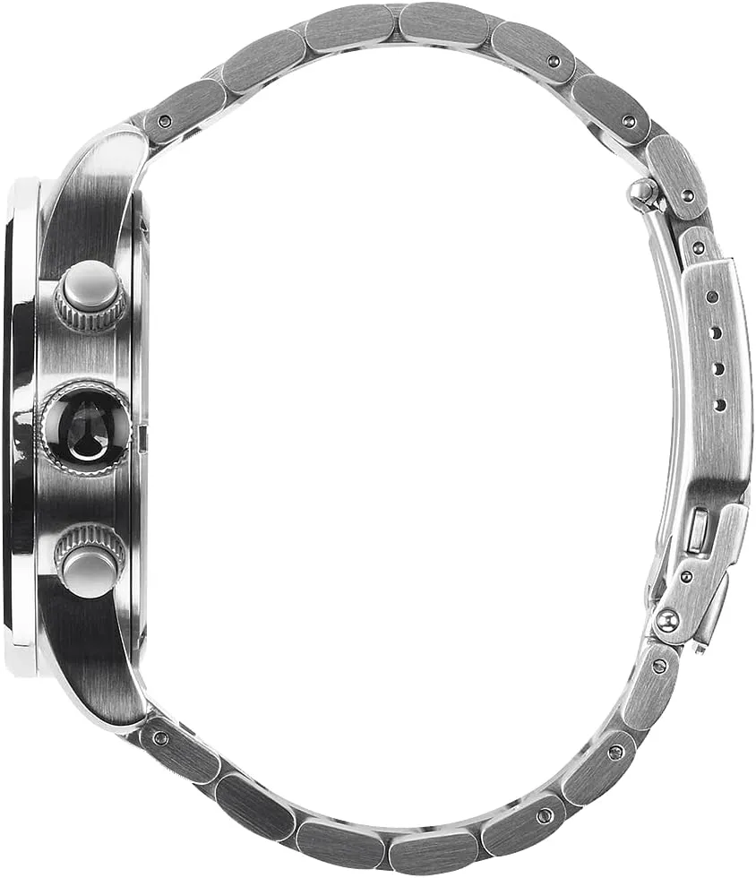 Face, 23mm-20mm Stainless Steel Band) NIXON Sentry Chrono A386 - 100m Water Resistant Men's Analog Classic wildlife expenditure subtract ready Watch (42mm Watch 