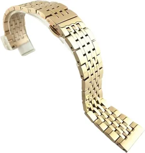 favor Watch Band 12-24mm Unisex With Curved Interface Suitable For Smart Watch Quartz Watch Stainless Steel Metal 