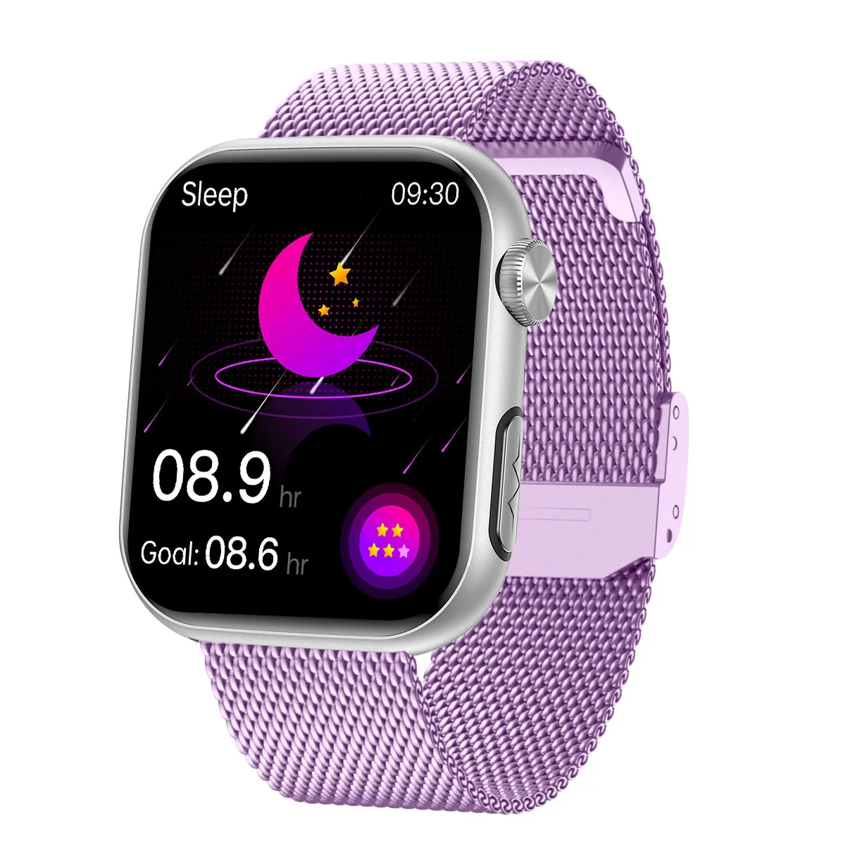 FitVII® GT5 Pro Powerful Smartwatch with 50% More Accuracy for BP BG HR ECG SPO2 TEMP Stress Monitoring with Strap gift🎁