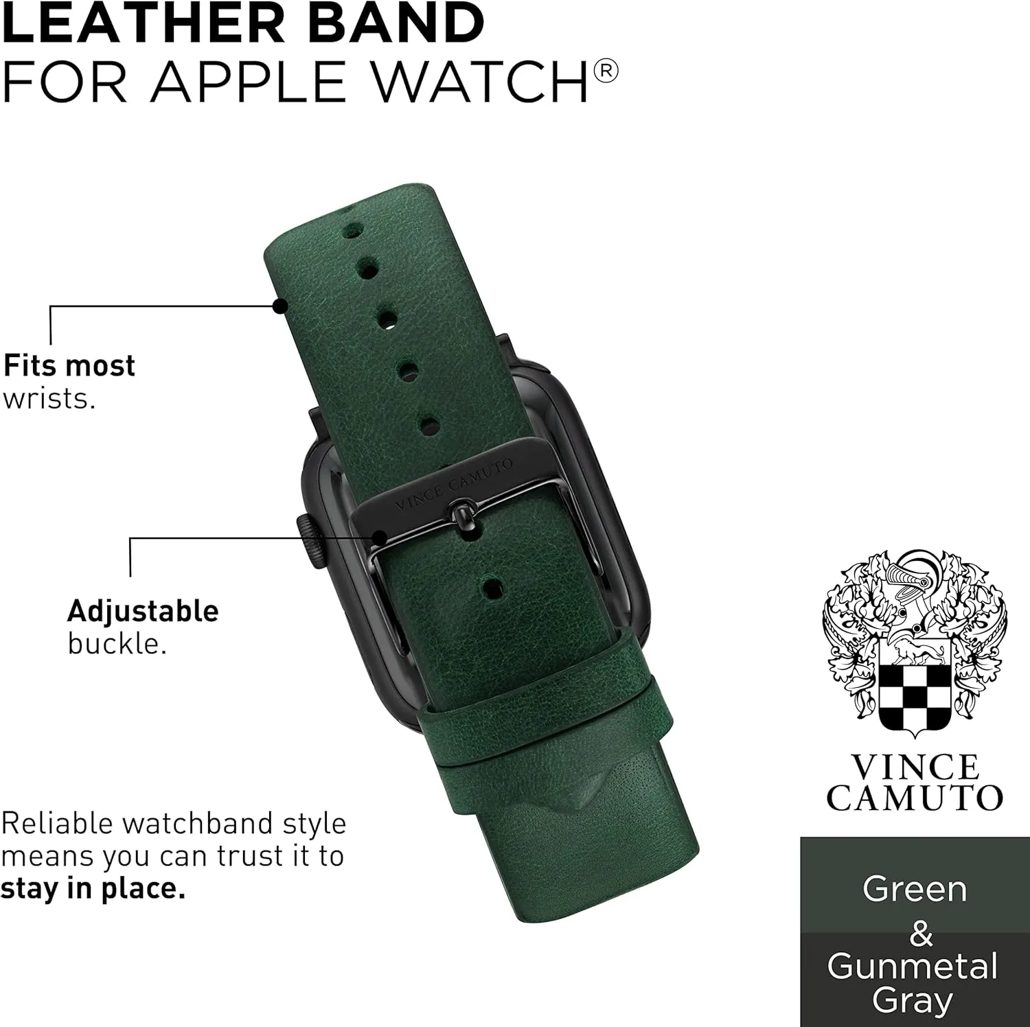 for Apple Watch, Secure, Adjustable, Apple Watch Replacement Band, Fits Most Wrists Vince Camuto sociology manual arrive Fashion Bands 