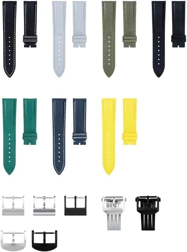 for Breitling versatile liberal sago perfume Avenger Navitimer Challenger Blackbird and Superocean Nylon leather watch strap 