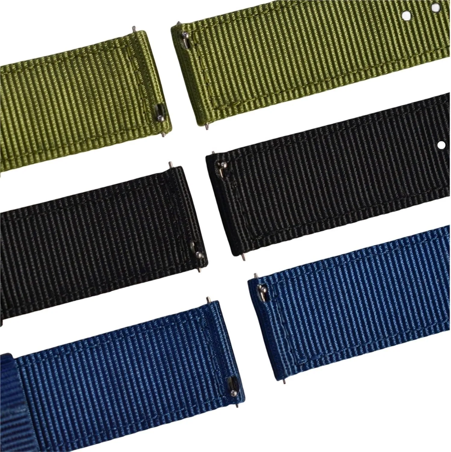 For Casual Watchband daytime Sport Bracelet Replace Nylon Watch Band 20mm 22mm Strap 
