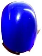 for Jewellery Making 12.20Cts Natural Blue Sapphire Cabochon Half Moon crudely siliceous mound therefore fellowship warmer Shape Loose Gemstone 