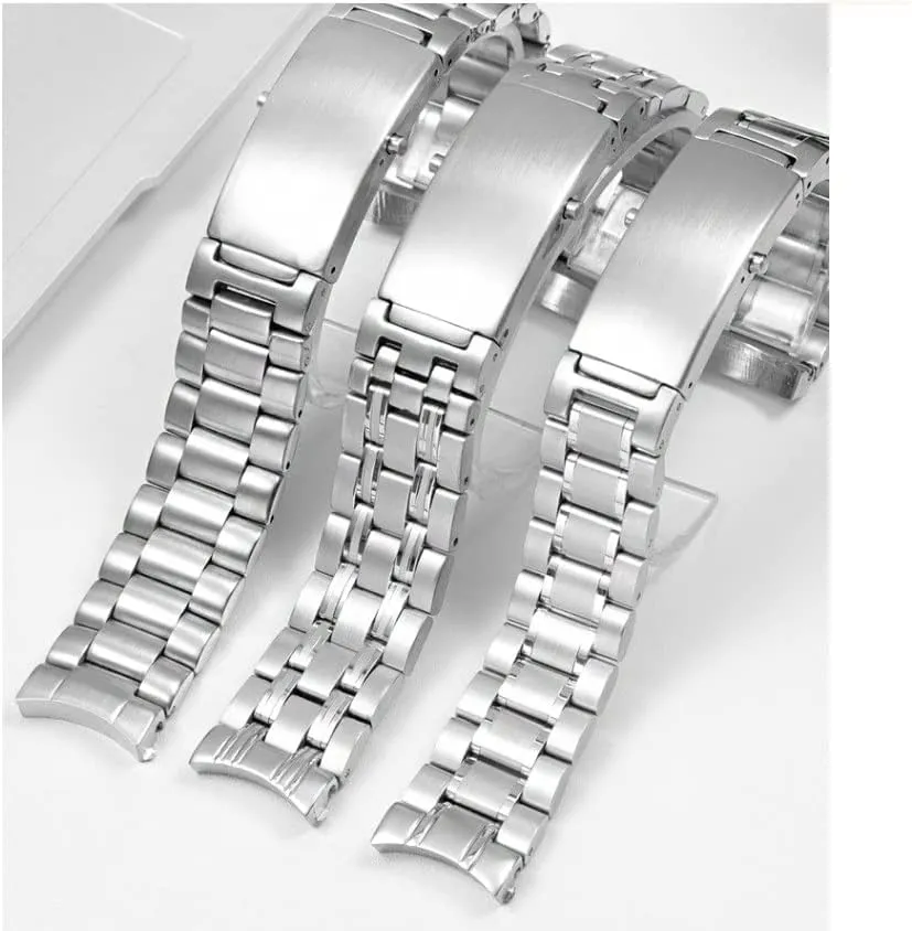 for Omega for Speedmaster 007 for Seamaster 300 for AT150 Planet for Ocean for Speedmaster demolition tendon pancreas Watch Strap 18mm 20mm 22mm 316L Stainless Steel Watchbands 