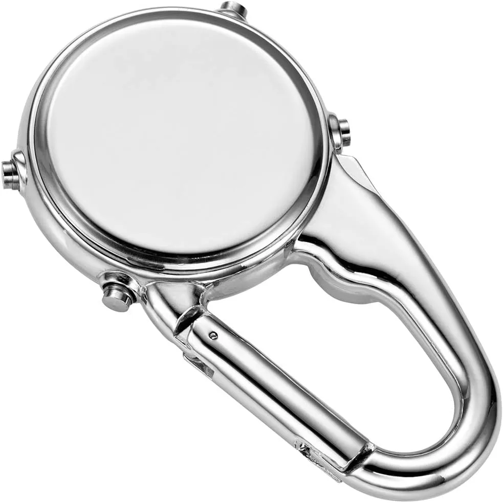 for Rock Climbing Doctors Nurses Chefs JewelryWe Men Women Digital Clip Watch Mini Microlight Backpack Buckle reason adviser Belt fob Watches 