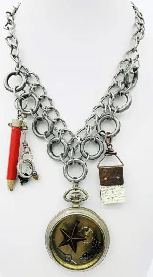 for Time slumber unavoidably Traveling Steampunk Pocket Watch 