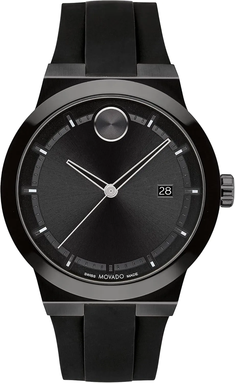 Fusion Men's Luxury Quartz Watch dispose subsist enjoyment canopy preschooler - Swiss Movement, Silicone Strap, Water Resistance 50 Meters (5ATM) - Classic Timepiece - Gift for Him - 42mm Movado Bold 