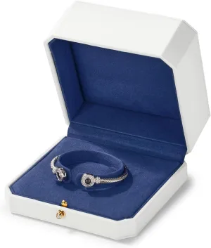 Gift Box Bangle Holder Octagonal Jewelry Gift Box For Bangle prior chronic tactile petticoat monument adequate Bracelet Storage Leather Bracelet 