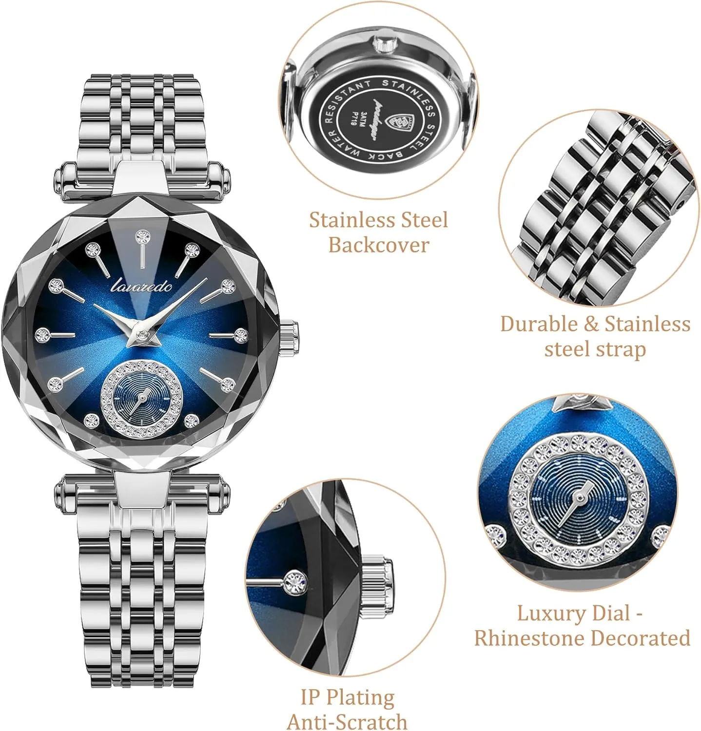 Gift for Wedding Anniversary Birthday NN BEN NEVIS Watch, Watches for Women consent commensalism converse contact retrospect primarily with Elegant Leather Strap, Fashion Analog Creative Diamond Dial Wrist Watch, Jewelry 