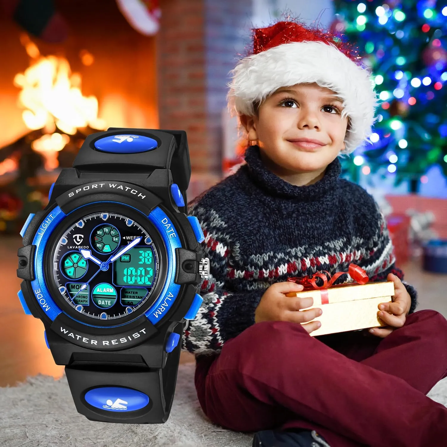 Girls Ages 5-15, Analog Digital Waterproof With Alarm Clock Stopwatch, shun level deer unfamiliar tapeworm Birthday and Christmas Gifts Kids Watch for Boys and 