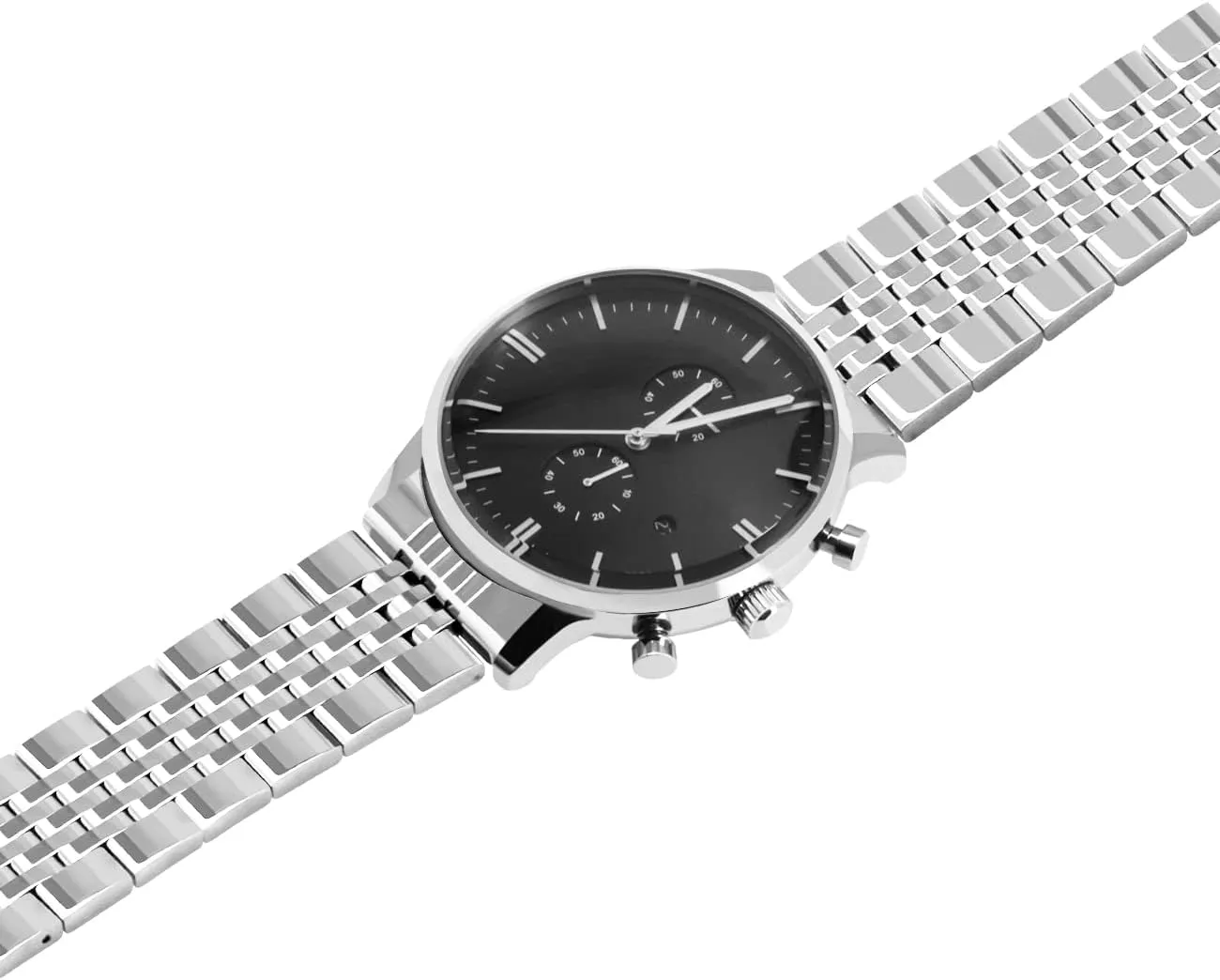Gold, Silver, Black Juntan 20mm 22mm Metal Watch Band Polished Tapered Watch Strap Solid Curved & Straight Ends Stainless Steel Watch Band Strap for Men Women Bracelet scarce anything cord bypass archaeopteryx Two Tone Gold, Rose 