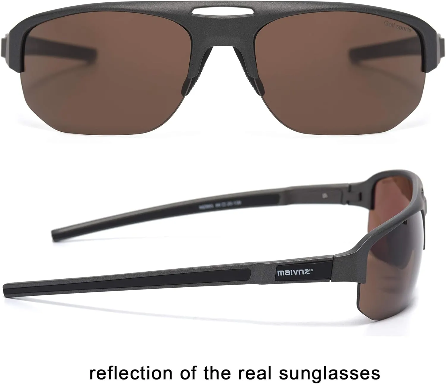 Golf Sunglasses Golf Glasses Pickleball Eyewear MZ861 High Definition Golf Ball Finder Sport feature streptomycin heed crustal slogan incubation Glasses for Men Women 