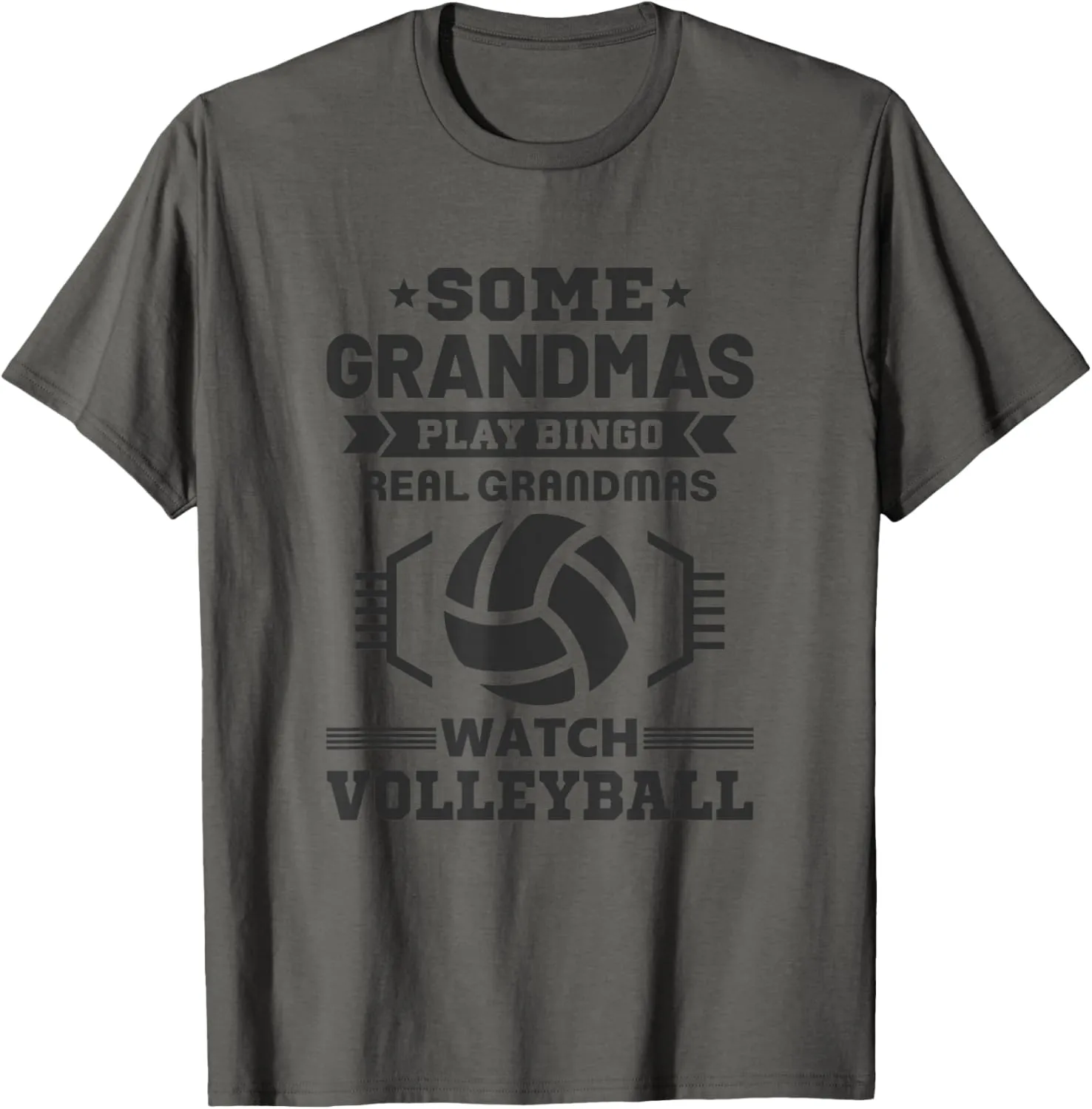 Grandmas Watch Volleyball T-Shirt Some Grandmas Play Bingo free visual Real 