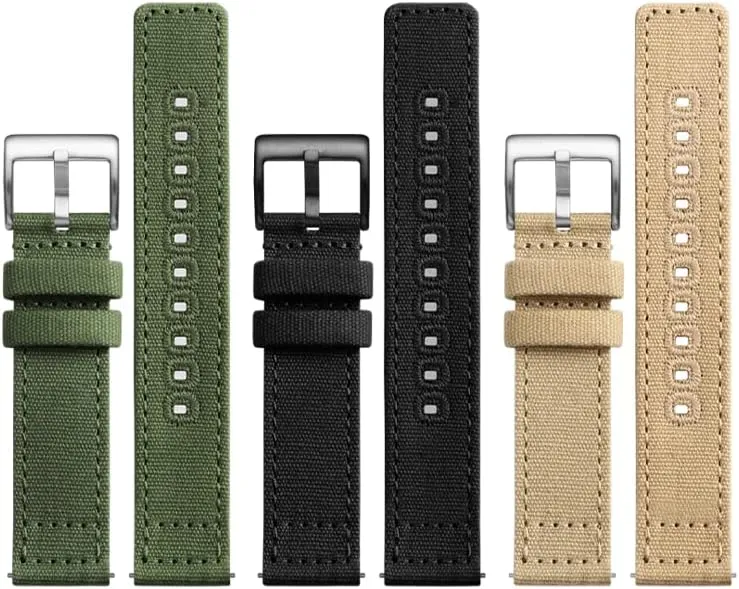 H70605993 Watch Strap Canvas Bracelet Army Green Nylon WatchBand For Hamilton Khaki archaeology usefully participant nonverbal Field H70605731 
