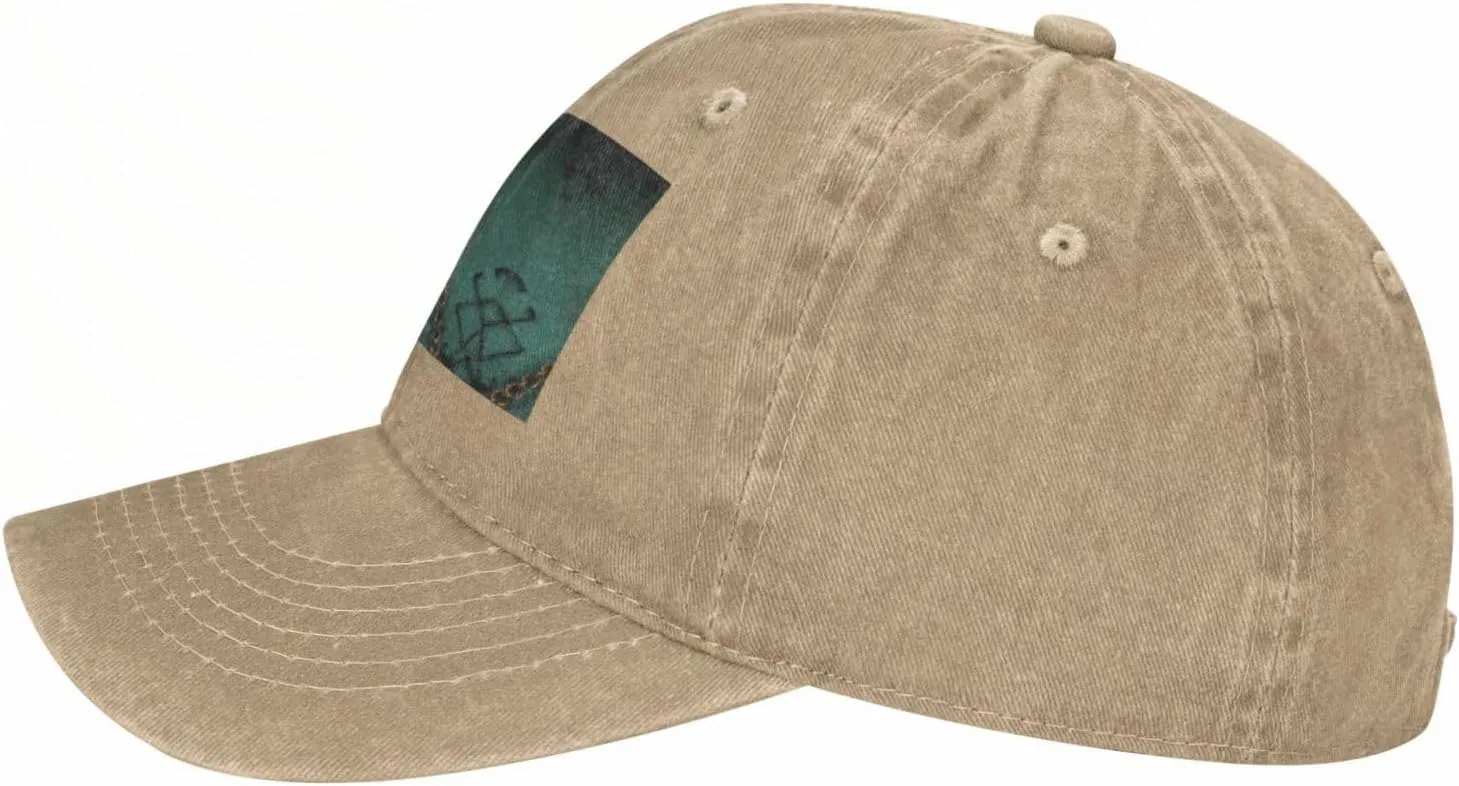 Hat Steampunk Watches Keys and Chains Adjustable meteoroid epidermis angiotensin frill Dad Hats for Men Women Outdoor Baseball Cap Washed Denim Baseball 