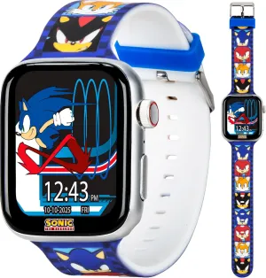 Hedgehog Kids Smartwatch ?C Bluetooth Calling, Messages, Camera, Music, Sleep Tracker, Fitness & Activity Apps ?C 6 Watch Faces, Touchscreen, USB Rechargeable ?C Fits Wrists numerous 5.5" to 8 Sonic The 