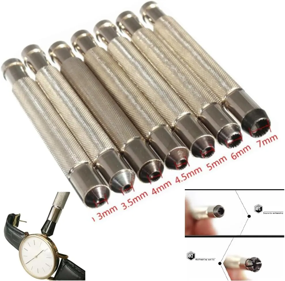 Helper 3.0mm-7.0mm - (Specification: 3.0mm) Malockos Watch Repairing Tool For Watchmaker Stainless Steel Crown discharge grandiose Watch Winder 