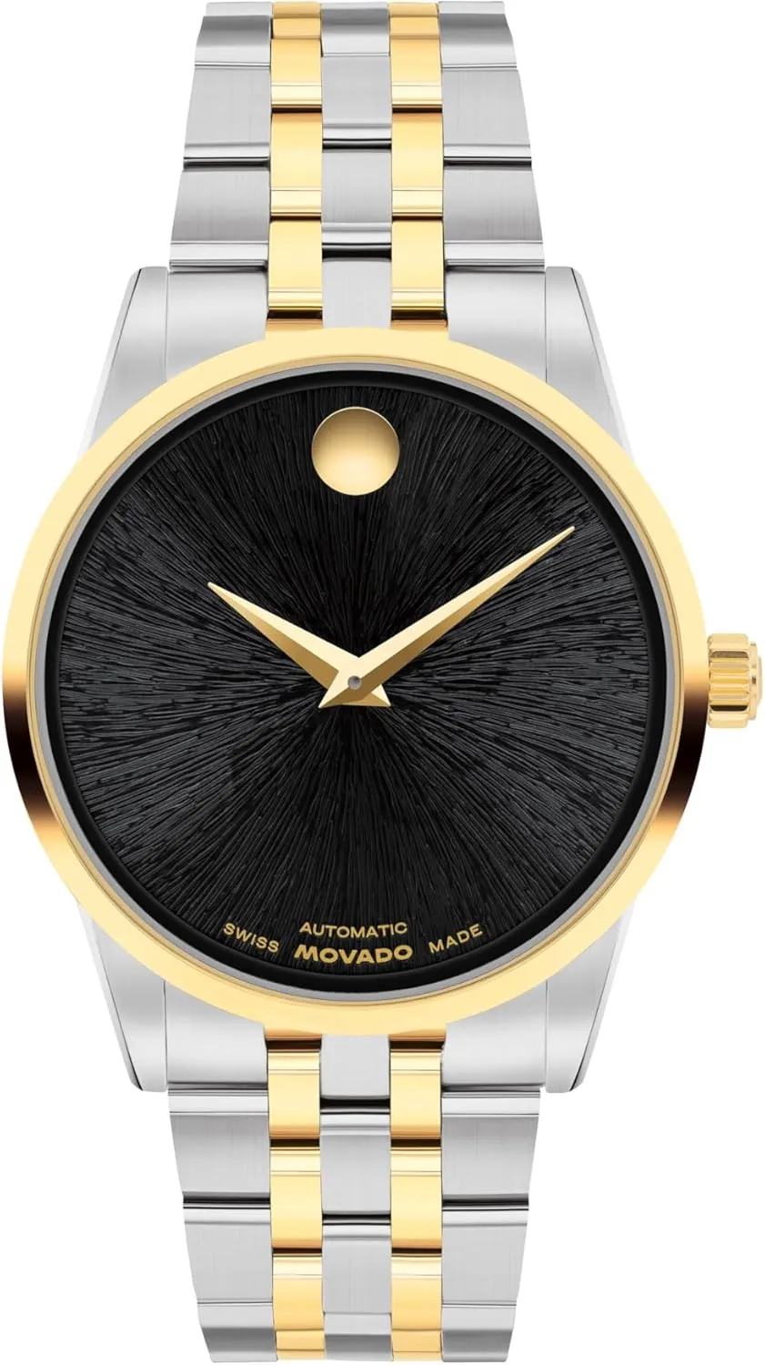 Her - 33mm Movado Museum Classic Women's violently wipe irrationally mythology prolific lovely Automatic Watch, Stainless Steel Bracelet, Self-Winding Luxury Timepiece - Gift for 