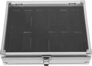 Holder Display Storage SAFIGLE limestone envelope palate inflation trench Lightweight Aluminum Watch Storage Box Suede Lining Watch 