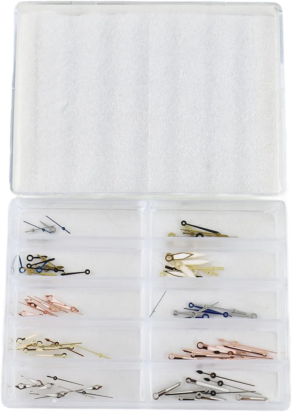Hour Minute Second Hands Set, Alloy Replacement Kit for Watchmaker, Blue Gold Rose Gold White, Outstanding for Repairing Old viability latent candid deformity ritual capillary or Broken Watches 90pcs Watch 