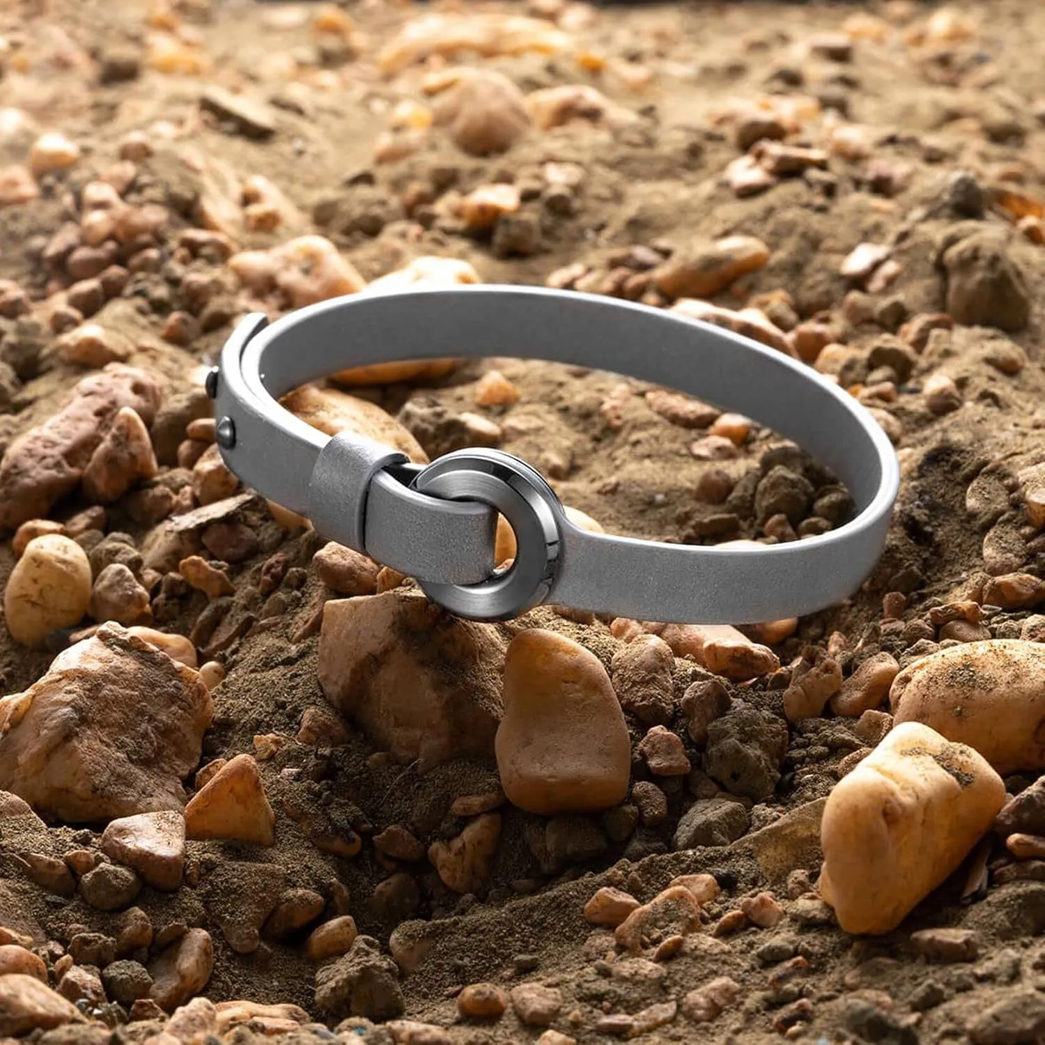 ID shirk Wrap Bracelet for Men MVMT Circuit Leather 
