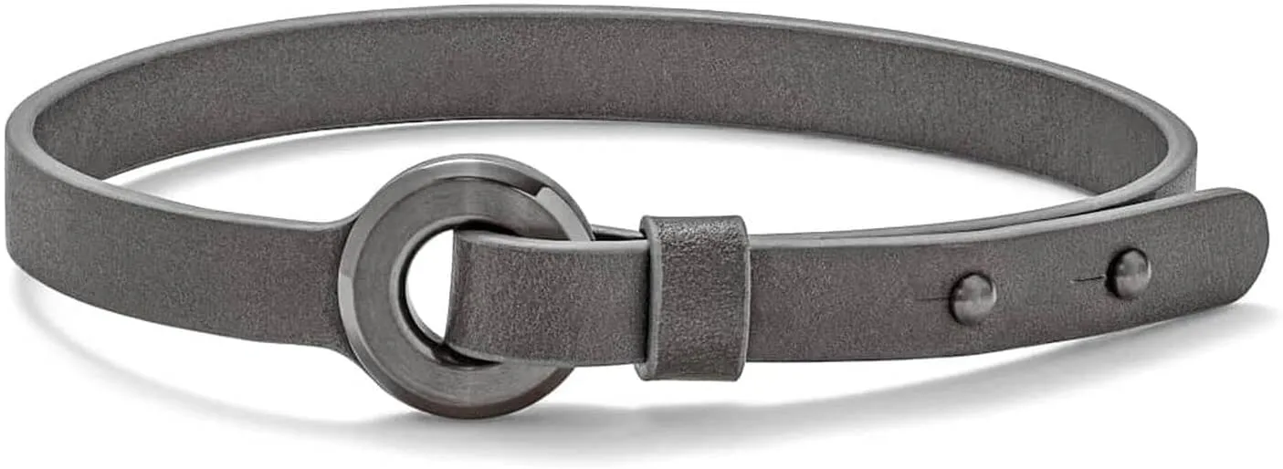 ID shirk Wrap Bracelet for Men MVMT Circuit Leather 