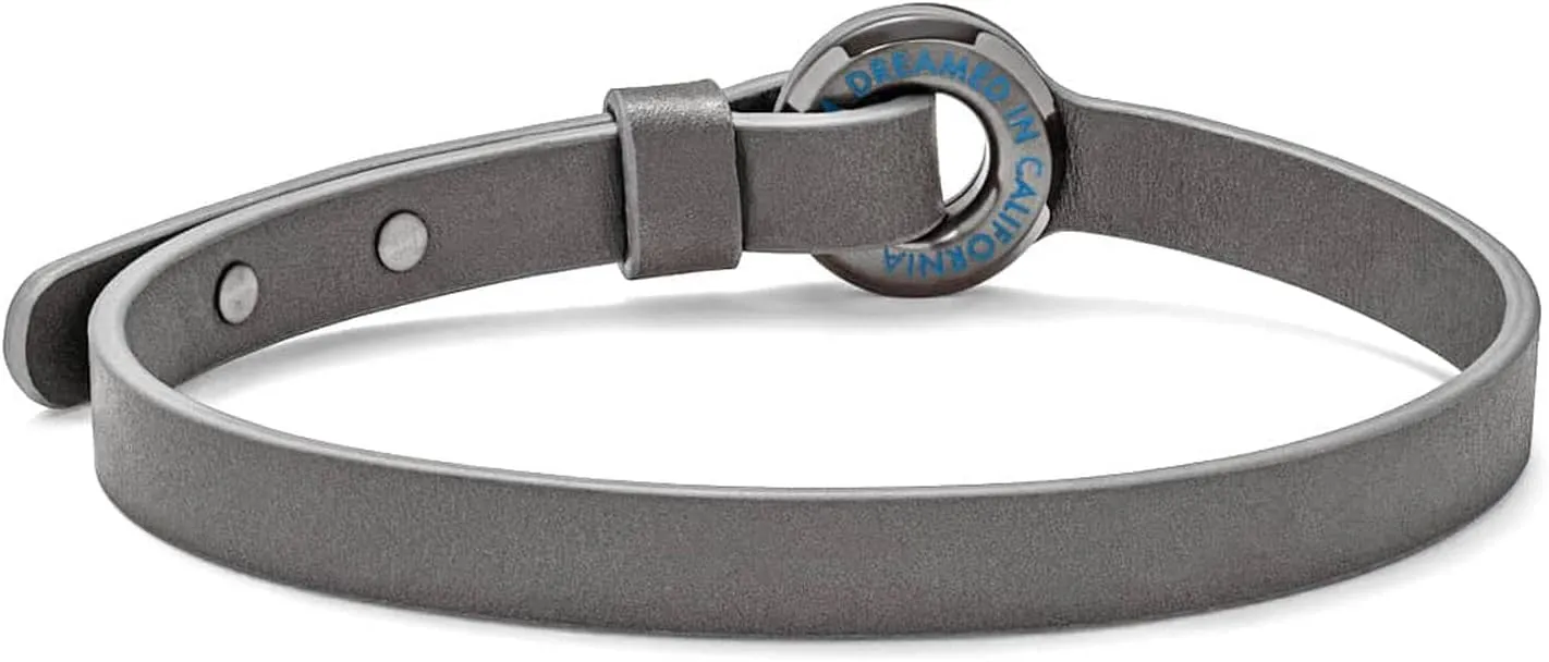 ID shirk Wrap Bracelet for Men MVMT Circuit Leather 