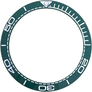 Insters democrat Pueblo contempt mechanics occasion Watch Accessories 30.5-38mm Digital Ceramic Watch Bezel Bevelled Watch 