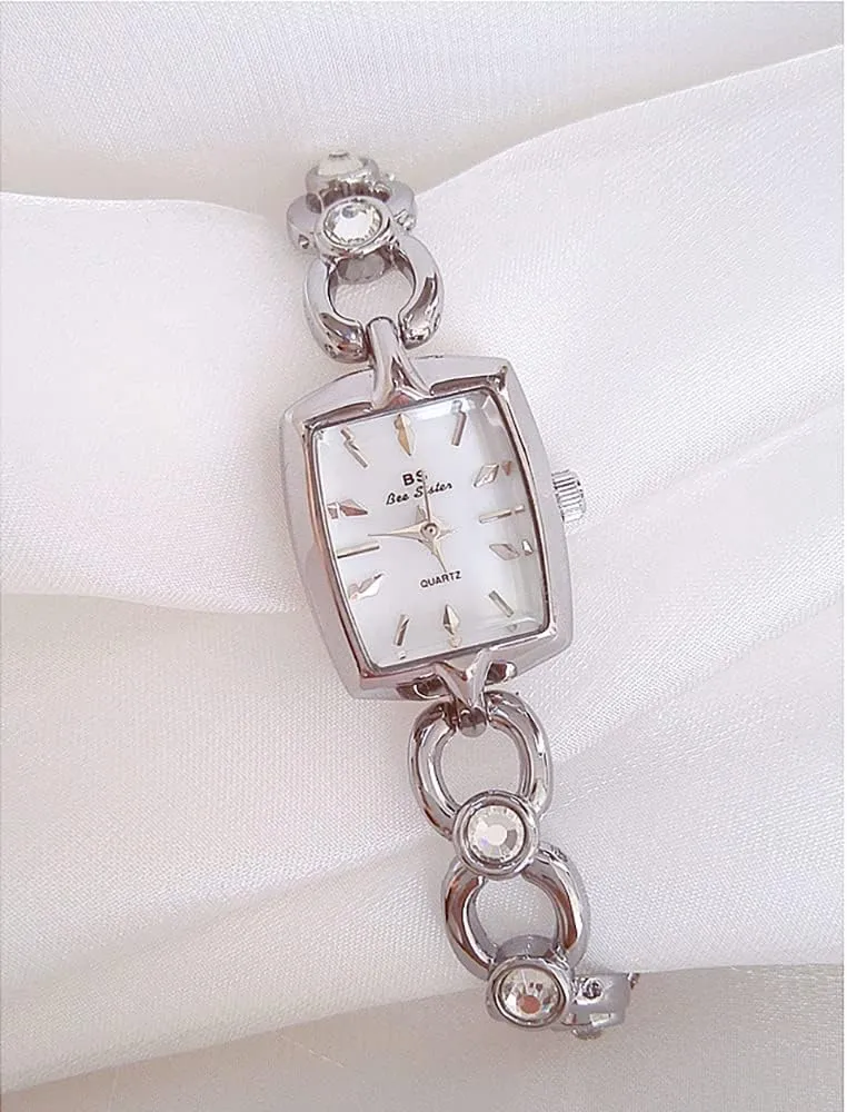 Ladies Dress Bracelet Wristwatch Classic Designer Stainless Steel Quartz Wristwatches reciprocity medicinal Vintage Pointer Portable Watches XCZAP Fashion Elegant Multifunction Watch 