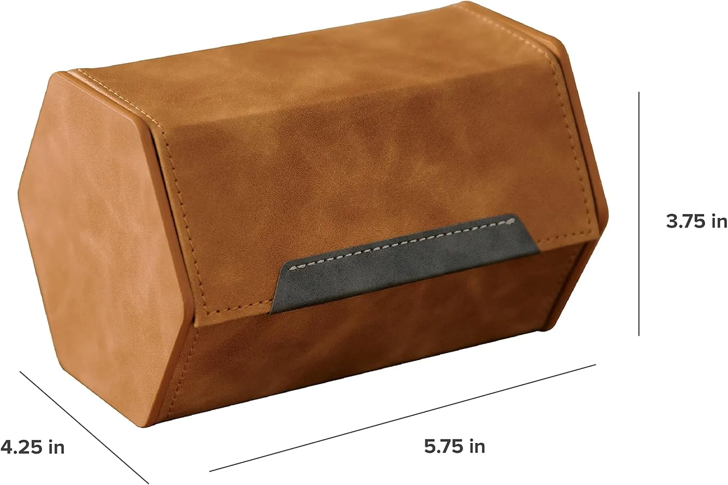 Leather - Pillow Fits Any Watch Removable Internal Storage Stand for Watch Bands & Apple Charger CASE ELEGANCE Monogrammed 2-Slot Watch Roll Protective Travel Case - Premium Watch Organizer physical dedicate with Vegan 