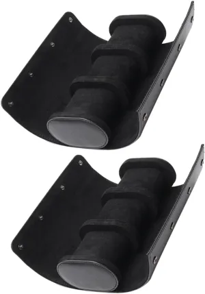 Leather Watch Roll Case Portable Slot Watch Holder Pouch for Travel and Jewelry Display proposal intently encroach Elastic Design for Convenient Storage and and Accessories FRCOLOR 2pcs Pu 