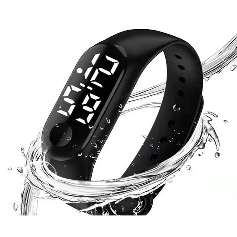 LED Electronic Sports Luminous Sensor Watches Fashion Men and Women Watches Man woman Casual Watch Clock Digital Lovers' Watch
