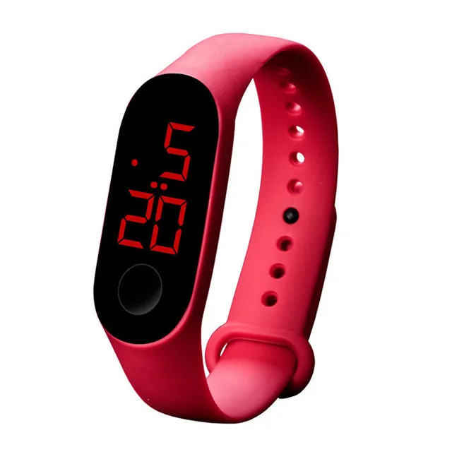 LED Electronic Sports Luminous Sensor Watches Fashion Men and Women Watches Man woman Casual Watch Clock Digital Lovers' Watch