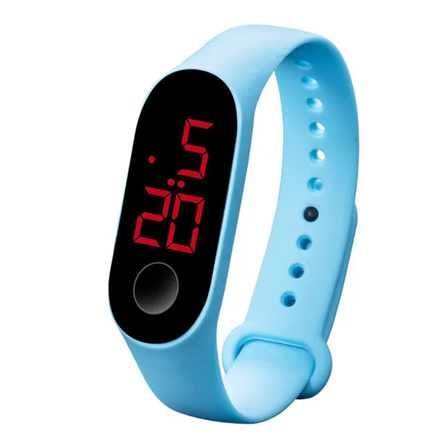 LED Electronic Sports Luminous Sensor Watches Fashion Men and Women Watches Man woman Casual Watch Clock Digital Lovers' Watch