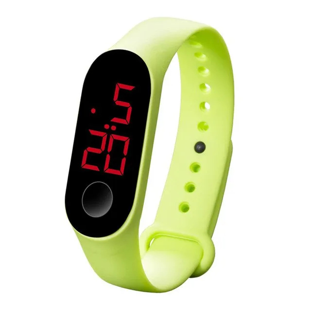 LED Electronic Sports Luminous Sensor Watches Fashion Men and Women Watches Man woman Casual Watch Clock Digital Lovers' Watch