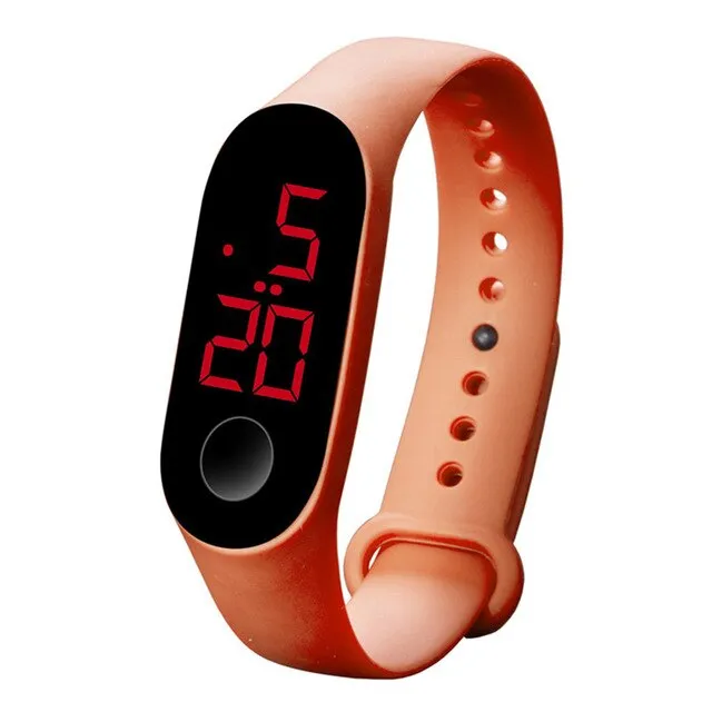 LED Electronic Sports Luminous Sensor Watches Fashion Men and Women Watches Man woman Casual Watch Clock Digital Lovers' Watch