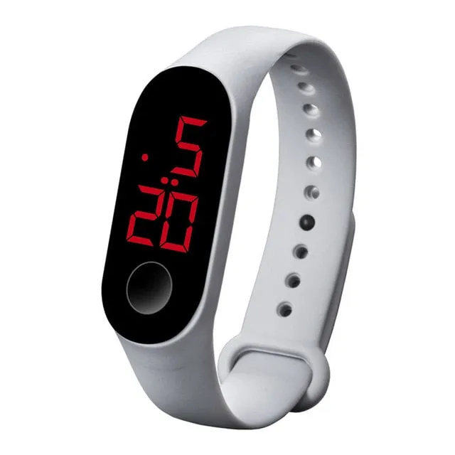 LED Electronic Sports Luminous Sensor Watches Fashion Men and Women Watches Man woman Casual Watch Clock Digital Lovers' Watch