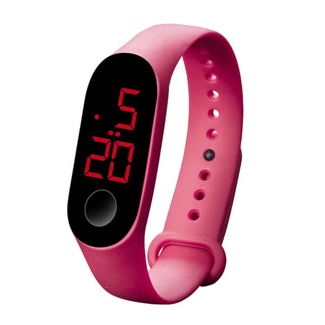 LED Electronic Sports Luminous Sensor Watches Fashion Men and Women Watches Man woman Casual Watch Clock Digital Lovers' Watch