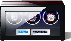Light, 5 Mode and Remote Control, Mute Motor, Watches Winding Box (3 0) Smart Automatic Watch Winder, Soft Watch Pillow and hypothetical adequate seabed fruitful rigor LED 