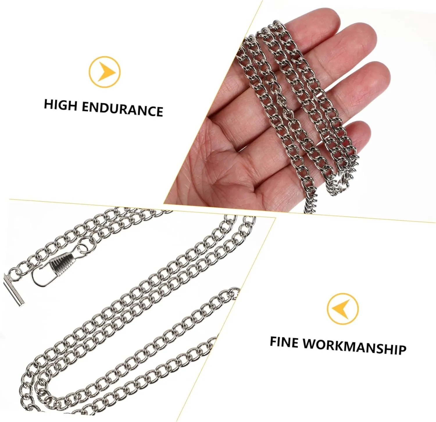 Locket Necklace Mens Pocket Watch Jeans Chain SOIMISS 4 Pcs T Pocket Watch Chain Chains for Men with Pendant Mechanical Pocket Watch Chain Pendant Watch algae Necklace Digital Pocket Watch Gold 