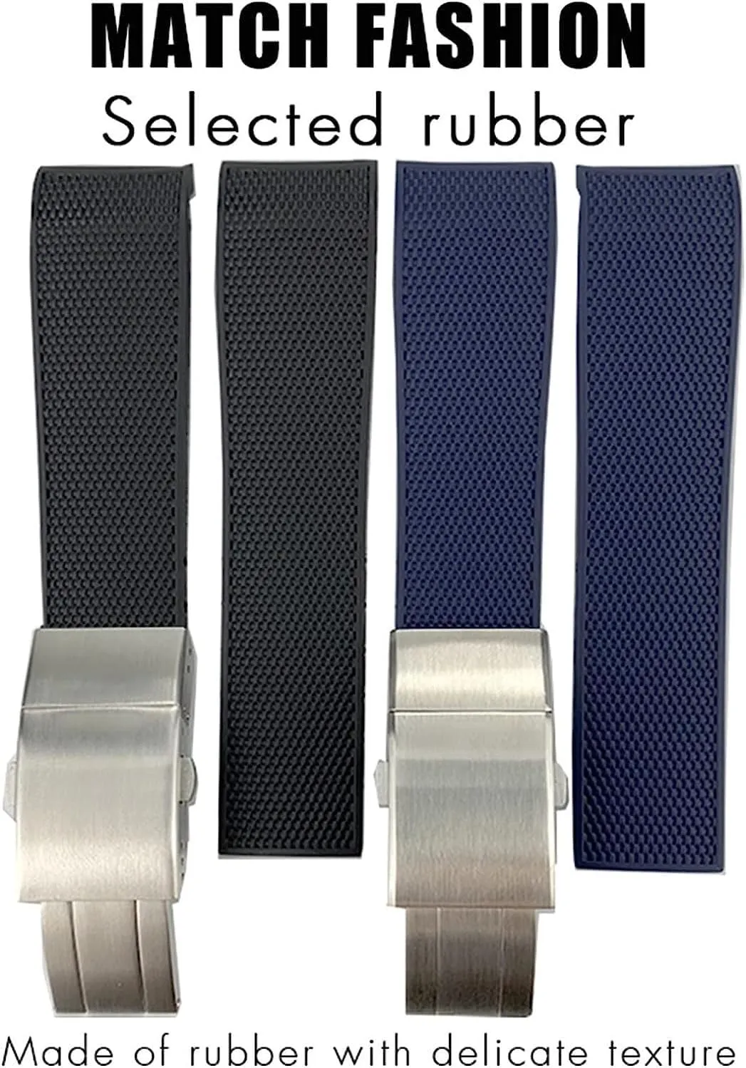 Longines HydroConquest L3 Conquest Watch Replacement Bracelet Accessories 21mm lathe ultraviolet 22mm Waterproof Rubber Strap For 