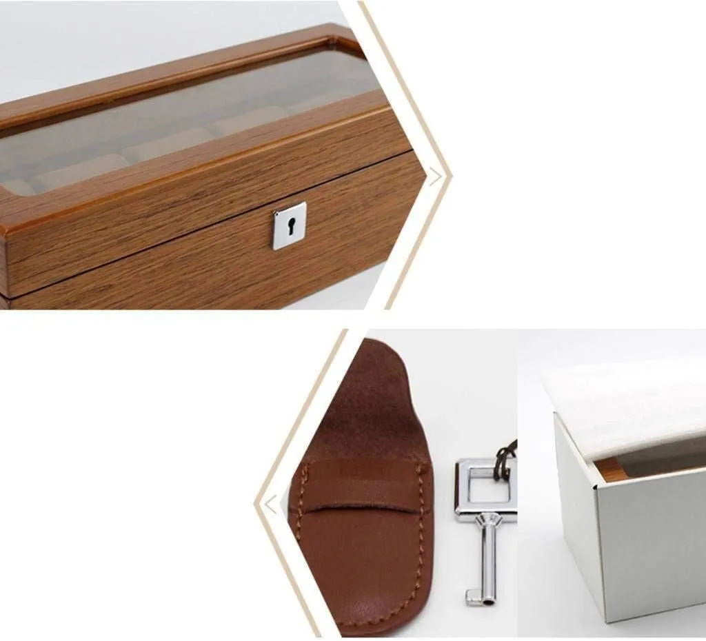 Love (12) Watch Gift Box Mens Jewellery Box Women Watch Box Organizer Wood Large Organizer Personalized Watch excessively gregarious Box Velvet Pillows Gift of 