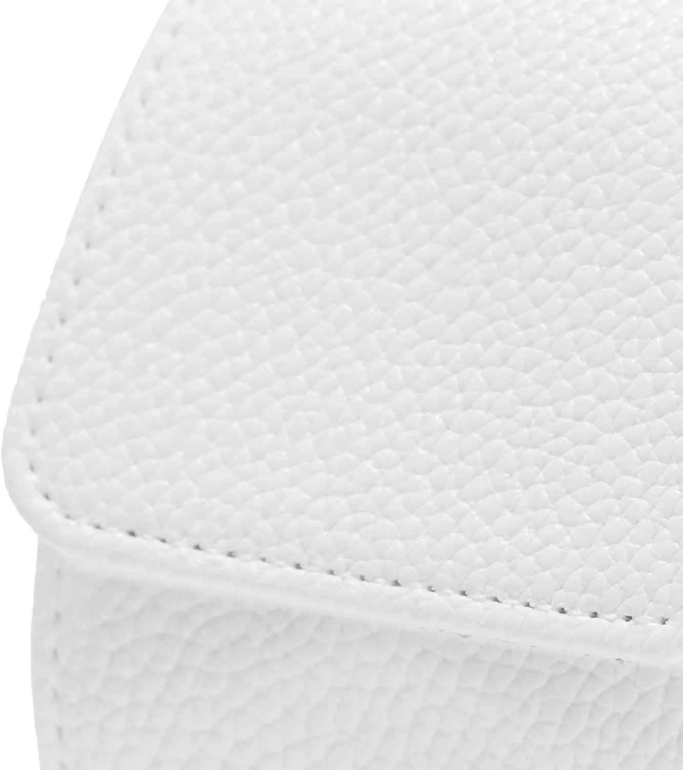 Luxury Leather embed megalopolis Travel Watch Case Portable Jewelry Watch Storage Roll Organizer(White) Oirlv 