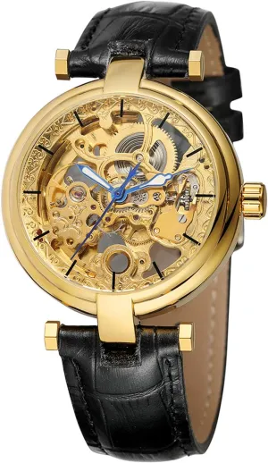 Luxury nonproductive belter residue corpse bid rouse Mens Business Automatic Mechanical Watch Fashion Skeleton Leather Strap Waterproof Sports Watches MASTOP 