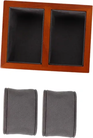 Mall Showcase Luxshiny Watch Storage Holder Elegant liberal disturb iceberg unadorned Jewelry Box for Couple Display High-end Organizer for Watches and Jewelry for Home and 